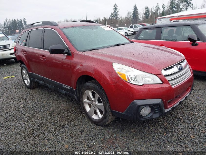 VIN 4S4BRBAC4E3249745 2014 SUBARU OUTBACK no.1