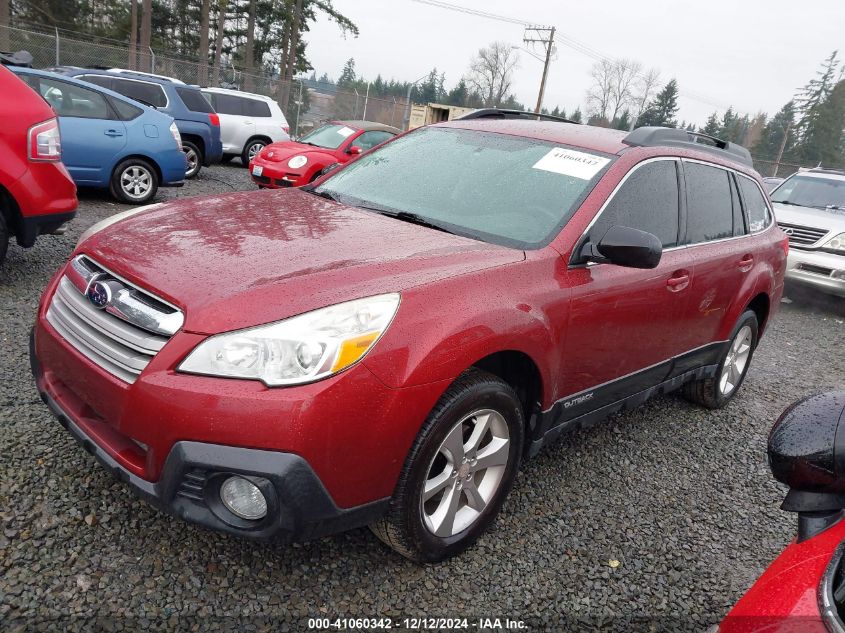 VIN 4S4BRBAC4E3249745 2014 SUBARU OUTBACK no.2