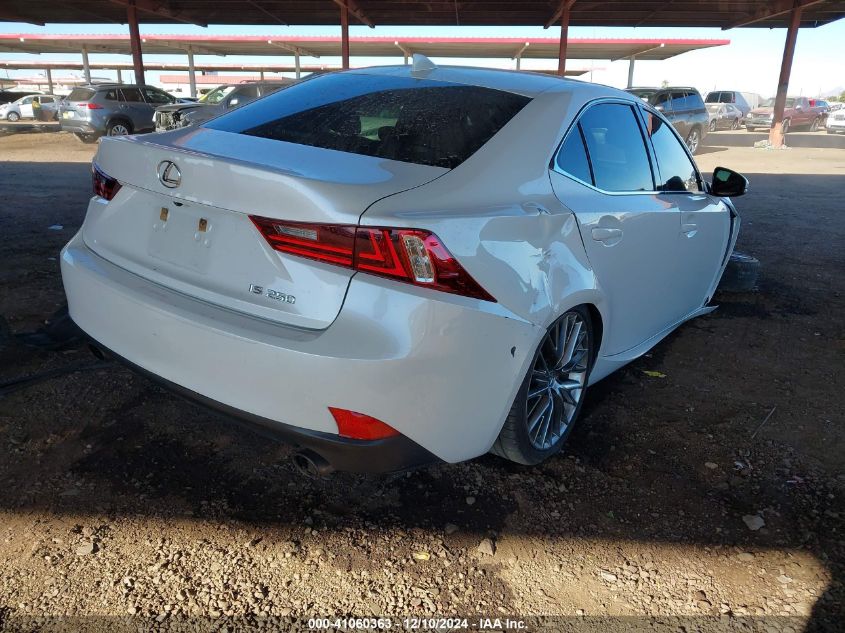 VIN JTHBF1D2XF5080698 2015 Lexus IS, 250 no.4