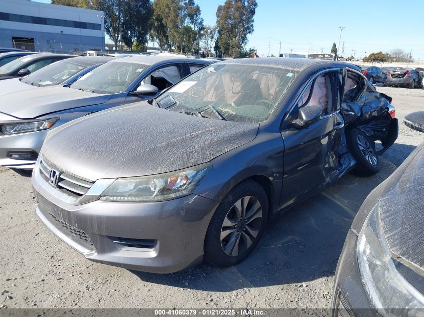 VIN 1HGCR2F30EA212495 2014 Honda Accord, LX no.2