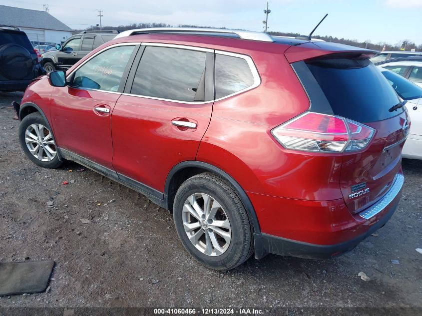 VIN 5N1AT2MT1FC799916 2015 Nissan Rogue, SV no.3