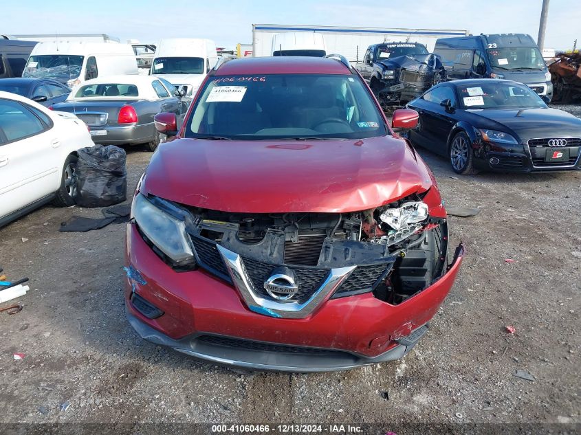 VIN 5N1AT2MT1FC799916 2015 Nissan Rogue, SV no.6