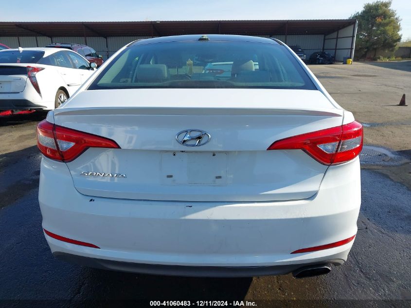 2016 HYUNDAI SONATA SE - 5NPE24AF4GH362162