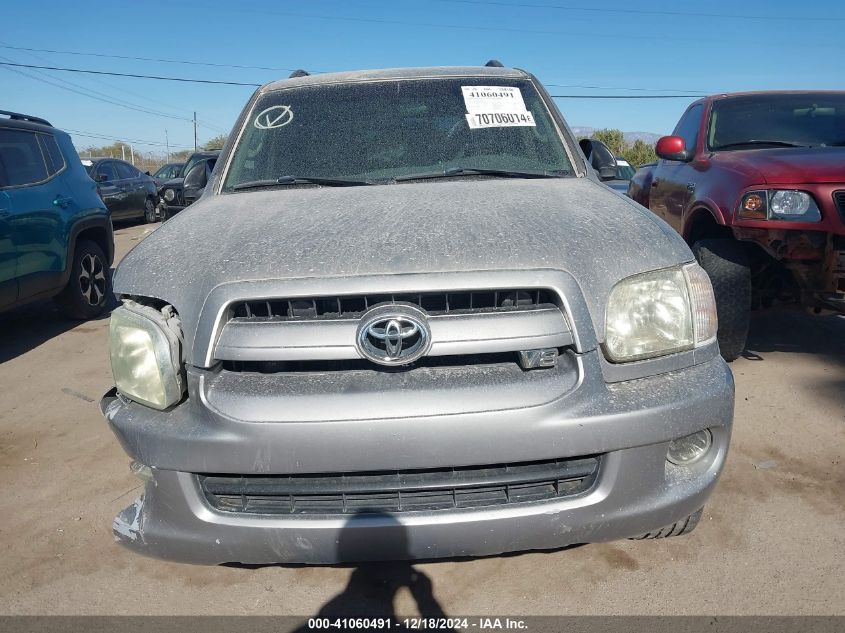 2007 Toyota Sequoia Sr5 V8 VIN: 5TDZT34A47S290186 Lot: 41060491