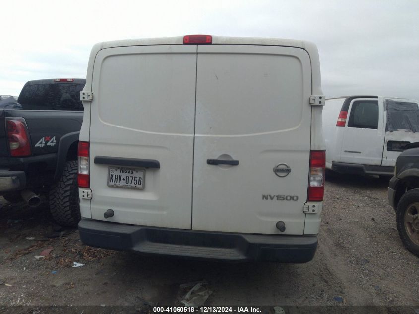 2018 Nissan Nv Cargo Nv1500 S V6 VIN: 1N6BF0KMXJN801074 Lot: 41060518