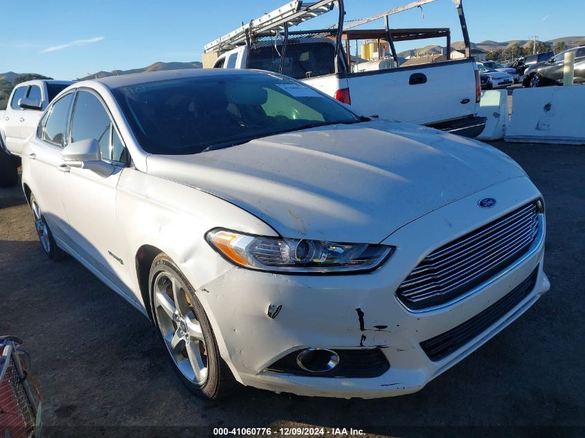 VIN 3FA6P0LU7ER203940 2014 Ford Fusion, Hybrid SE no.1