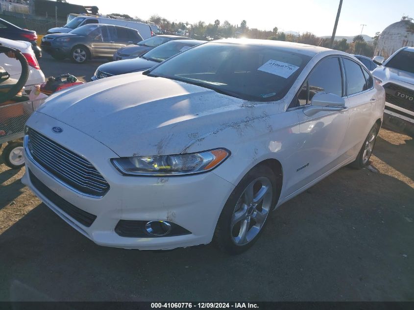 VIN 3FA6P0LU7ER203940 2014 Ford Fusion, Hybrid SE no.2