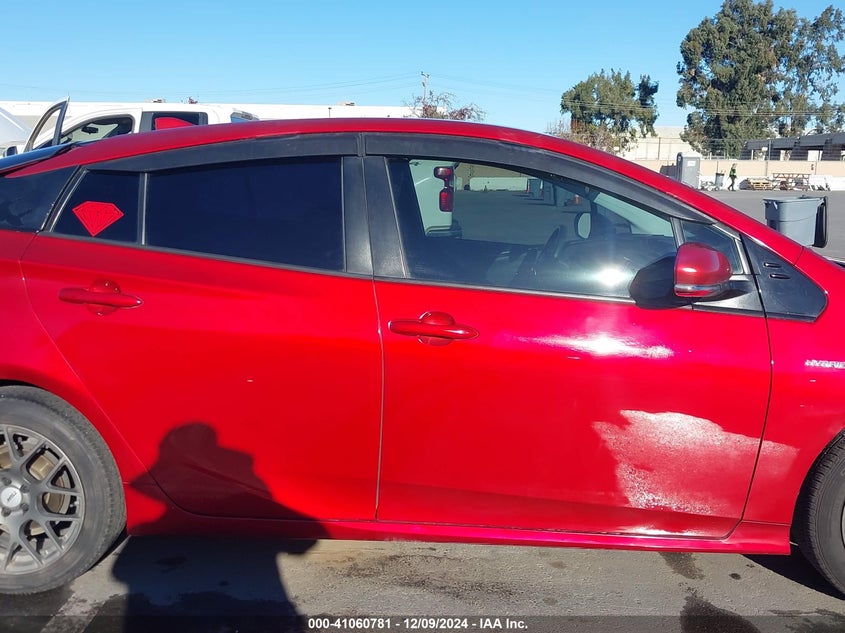 2016 TOYOTA PRIUS VIN: JTDKARFU5G3500183