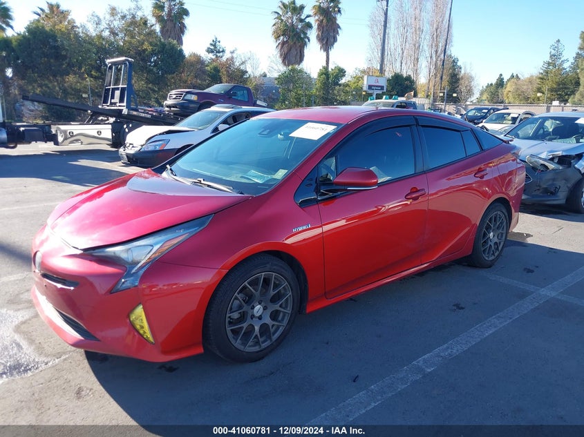 2016 TOYOTA PRIUS VIN: JTDKARFU5G3500183