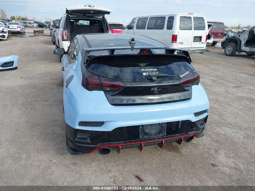 2020 Hyundai Veloster N VIN: KMHT36AH2LU003647 Lot: 41060783