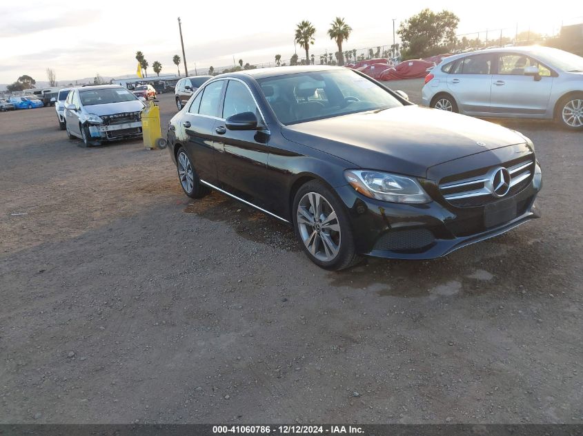 VIN 55SWF4JB8HU233703 2017 Mercedes-Benz C 300, Lux... no.1