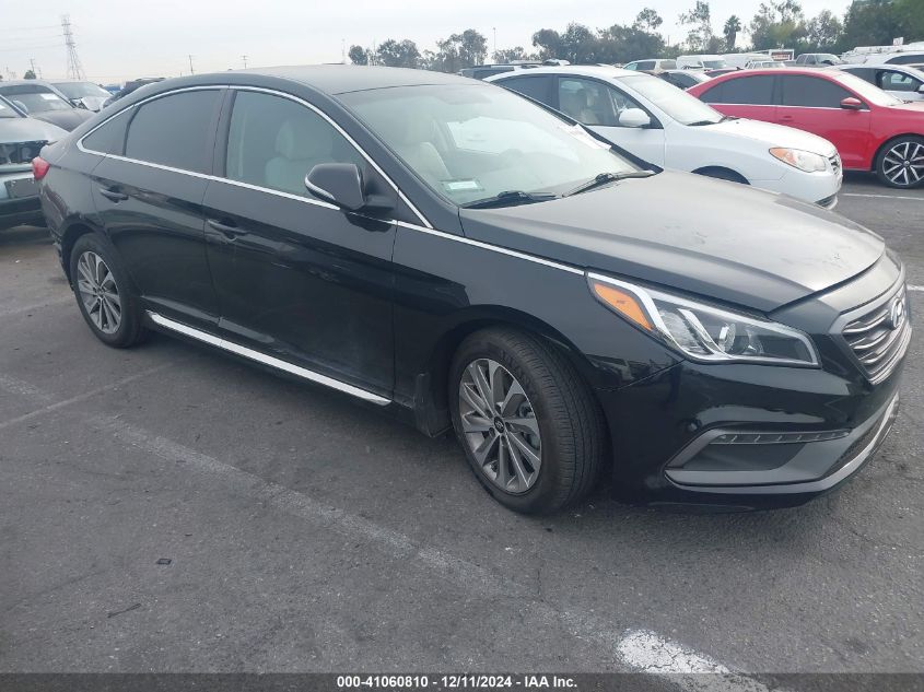 2017 HYUNDAI SONATA SPORT - 5NPE34AF9HH510630