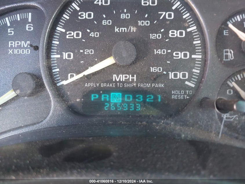 2001 Chevrolet Silverado 1500 VIN: 1GCEC19V41Z165192 Lot: 41060816