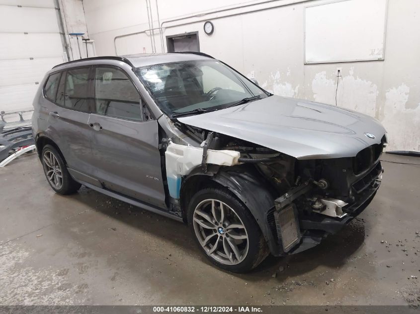 VIN 5UXWX7C3XH0U43027 2017 BMW X3, Xdrive35I no.1