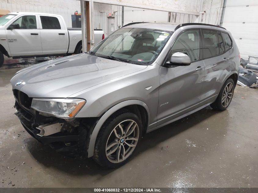 VIN 5UXWX7C3XH0U43027 2017 BMW X3, Xdrive35I no.2