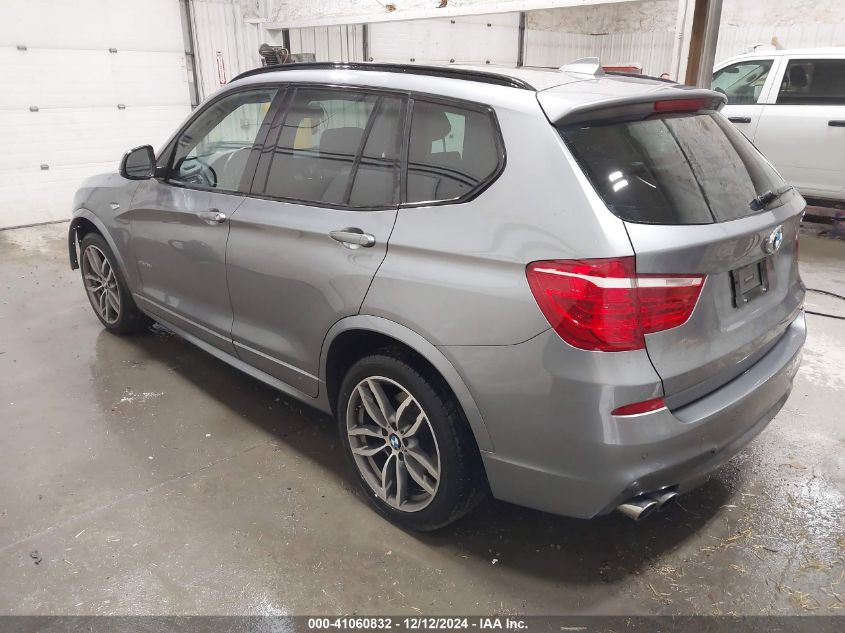 VIN 5UXWX7C3XH0U43027 2017 BMW X3, Xdrive35I no.3