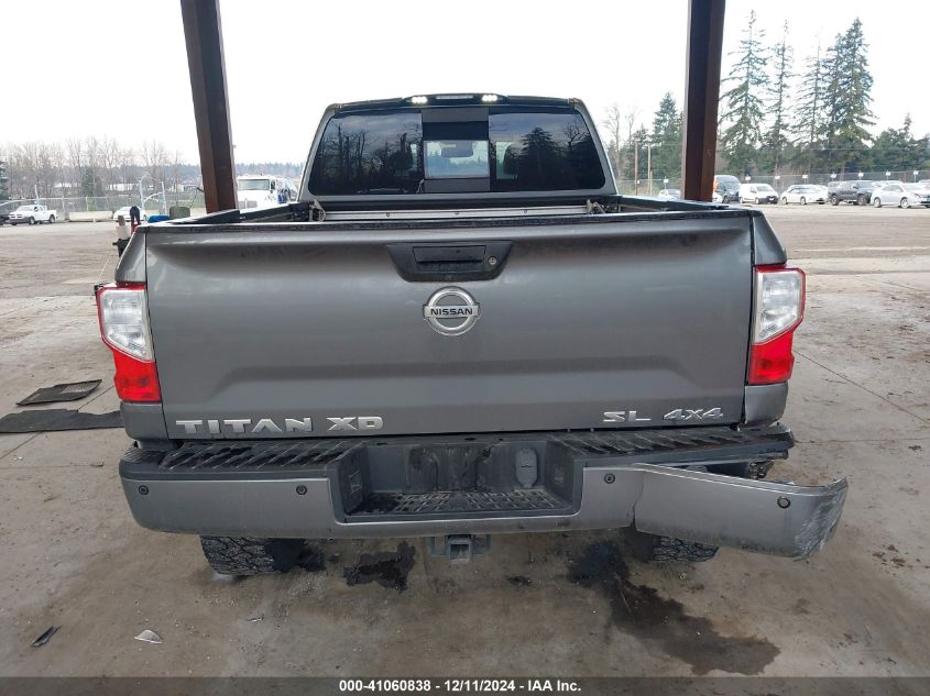 VIN 1N6AA1F43JN516288 2018 Nissan Titan, XD Sl Gas no.16