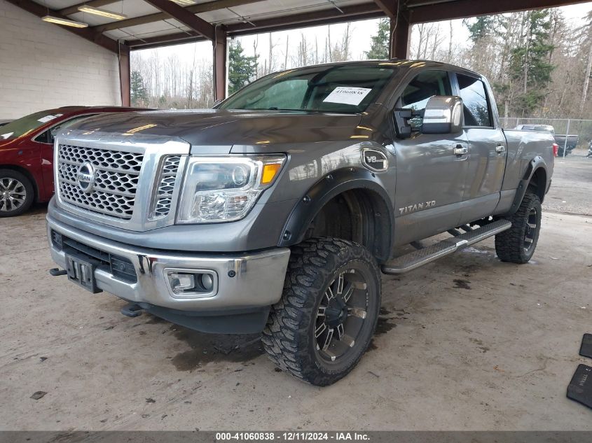 VIN 1N6AA1F43JN516288 2018 Nissan Titan, XD Sl Gas no.2