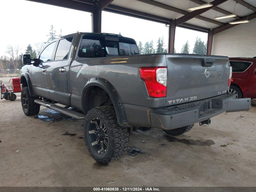 VIN 1N6AA1F43JN516288 2018 Nissan Titan, XD Sl Gas no.3