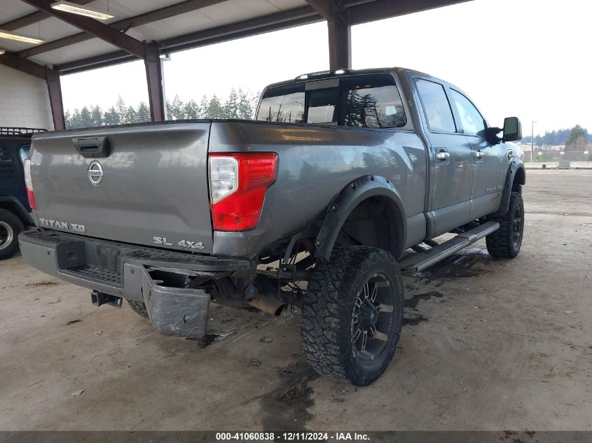 VIN 1N6AA1F43JN516288 2018 Nissan Titan, XD Sl Gas no.4