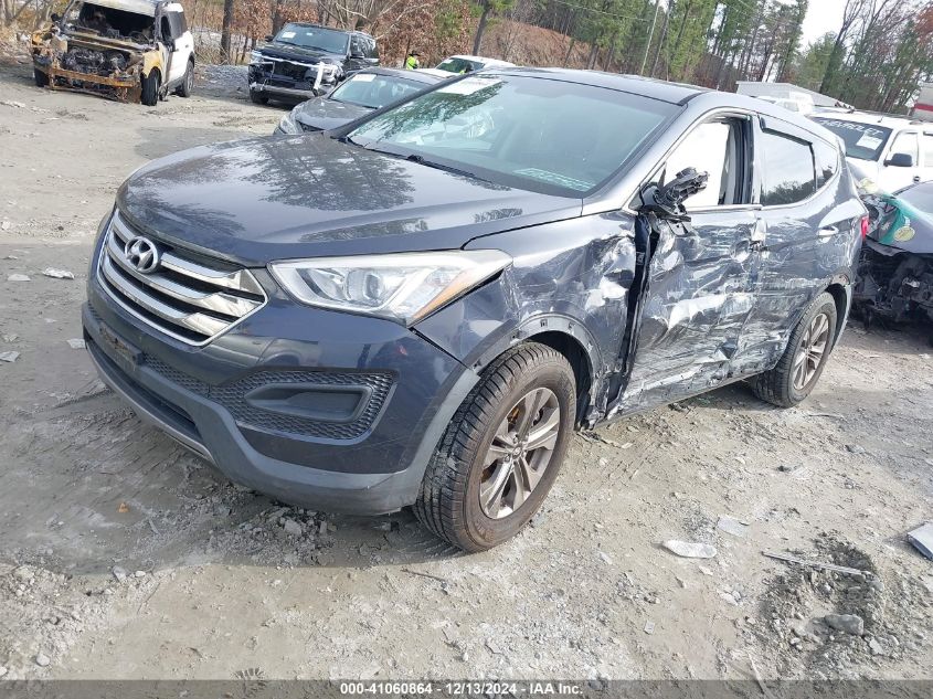 VIN 5XYZT3LB2FG273098 2015 Hyundai Santa Fe, Sport... no.2