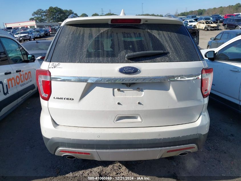 2017 FORD EXPLORER LIMITED - 1FM5K7F84HGB76294