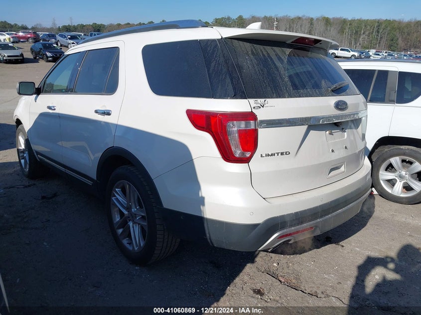 2017 FORD EXPLORER LIMITED - 1FM5K7F84HGB76294