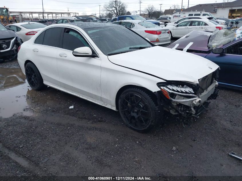 VIN 55SWF4KBXJU236753 2018 Mercedes-Benz C 300, 4Matic no.1