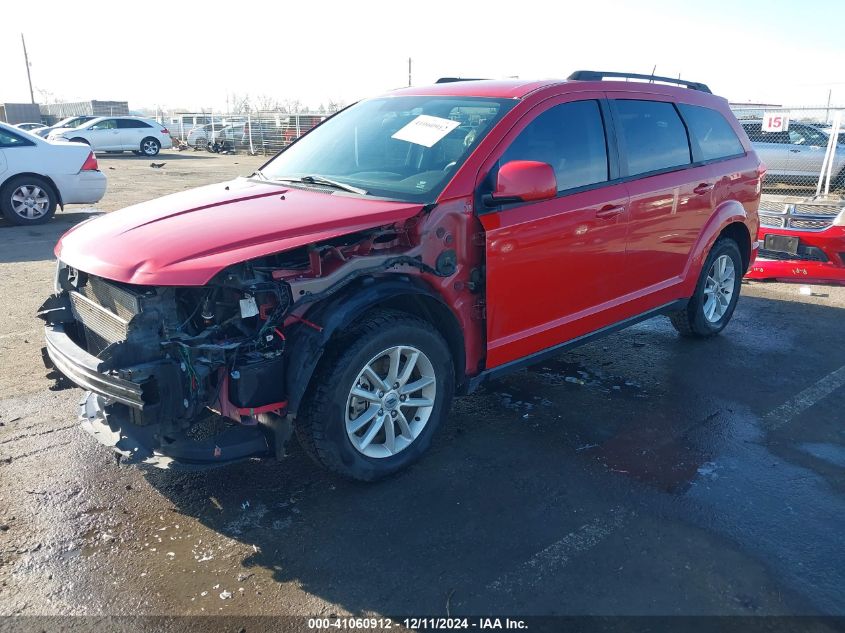 VIN 3C4PDCBB6JT310306 2018 DODGE JOURNEY no.2