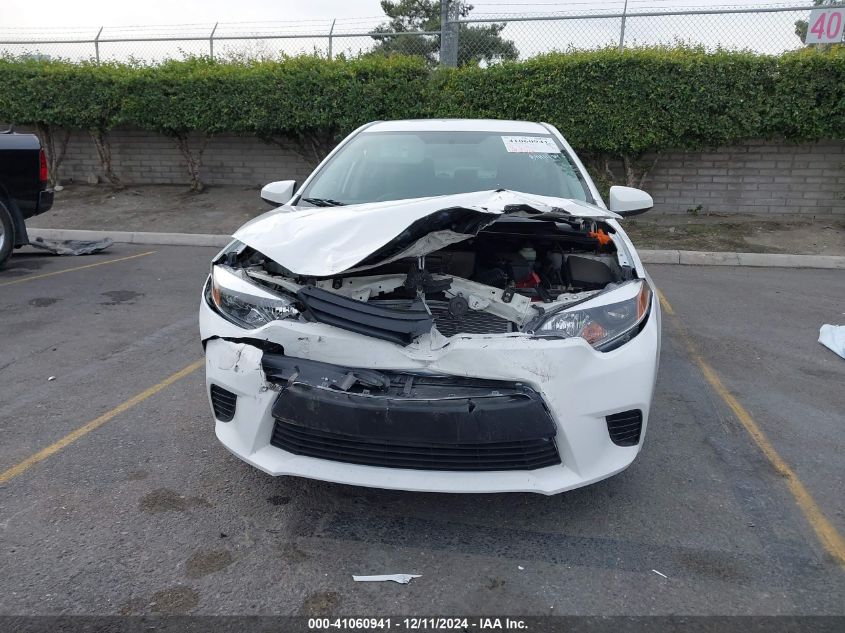 2015 Toyota Corolla Le VIN: 5YFBURHE6FP354587 Lot: 41060941