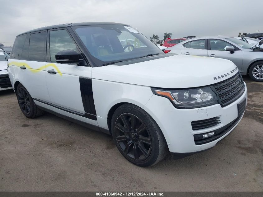 VIN SALGS2FE0HA371875 2017 Land Rover Range Rover,... no.1