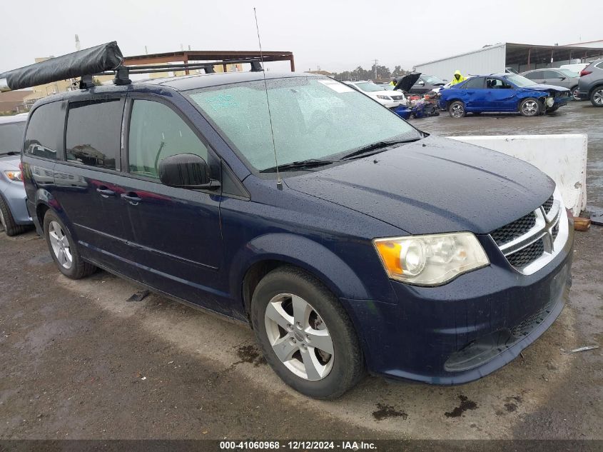 VIN 2C4RDGBG6DR598525 2013 Dodge Grand Caravan, SE no.1