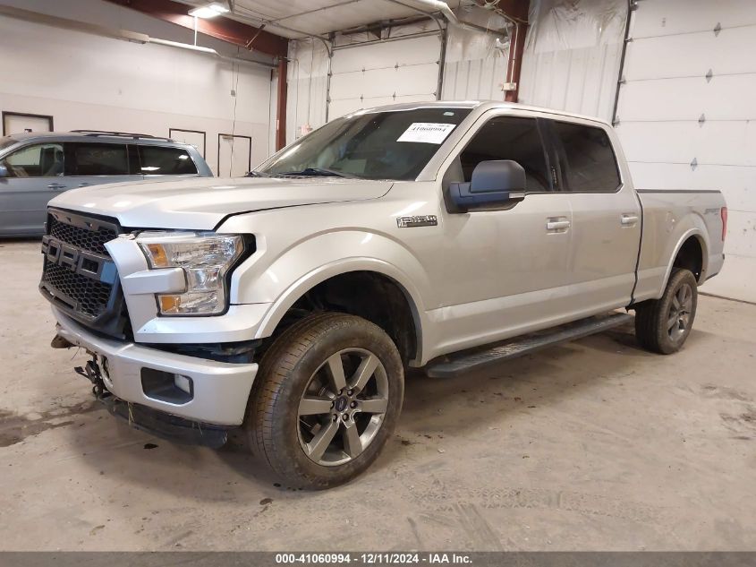 VIN 1FTFW1EF2FFA64574 2015 FORD F-150 no.2