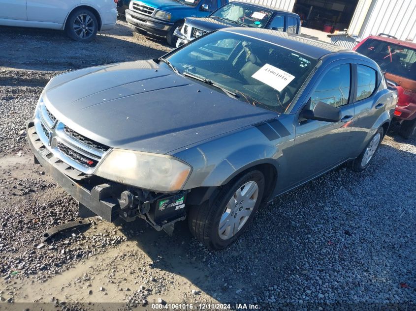 VIN 1C3CDZAB3DN621350 2013 Dodge Avenger, SE no.2