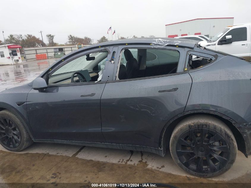 2020 Tesla Model Y Long Range Dual Motor All-Wheel Drive VIN: 5YJYGDEE8LF051391 Lot: 41061019