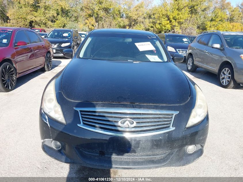 2011 Infiniti G37X VIN: JN1CV6AR3BM352423 Lot: 41061230