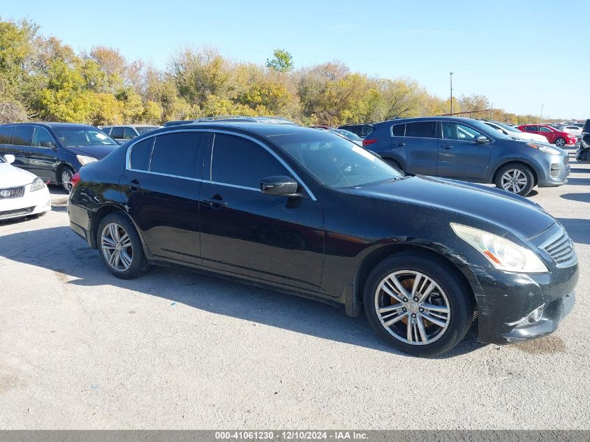 2011 Infiniti G37X VIN: JN1CV6AR3BM352423 Lot: 41061230