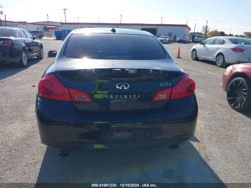 2011 Infiniti G37X VIN: JN1CV6AR3BM352423 Lot: 41061230
