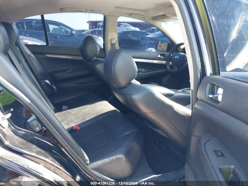 2011 Infiniti G37X VIN: JN1CV6AR3BM352423 Lot: 41061230