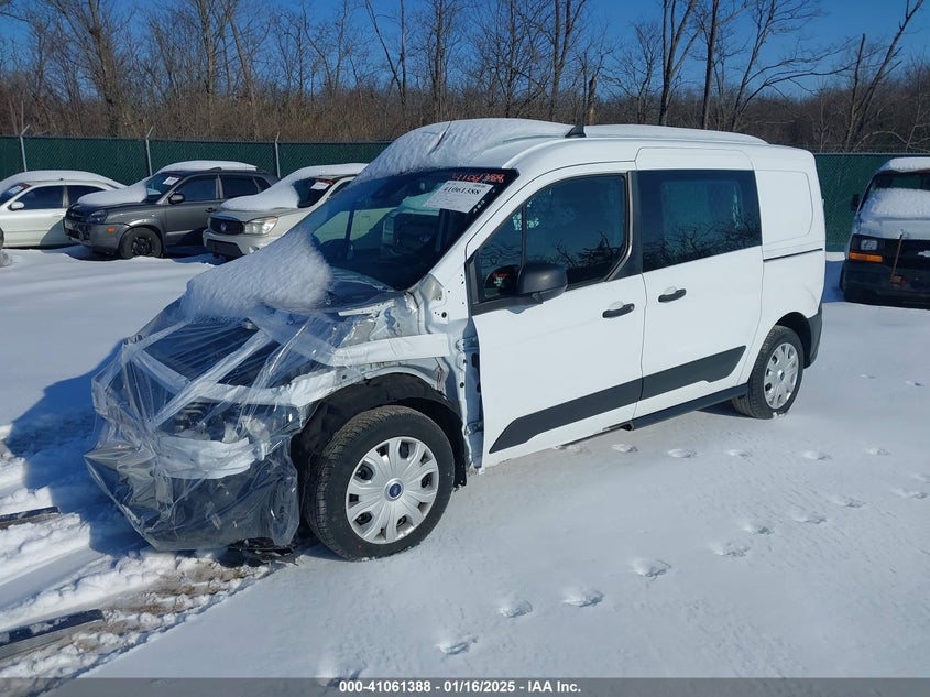 Vin: nm0ls7s73n1543156, lot: 41551354, ford transit connect xl cargo van 20222