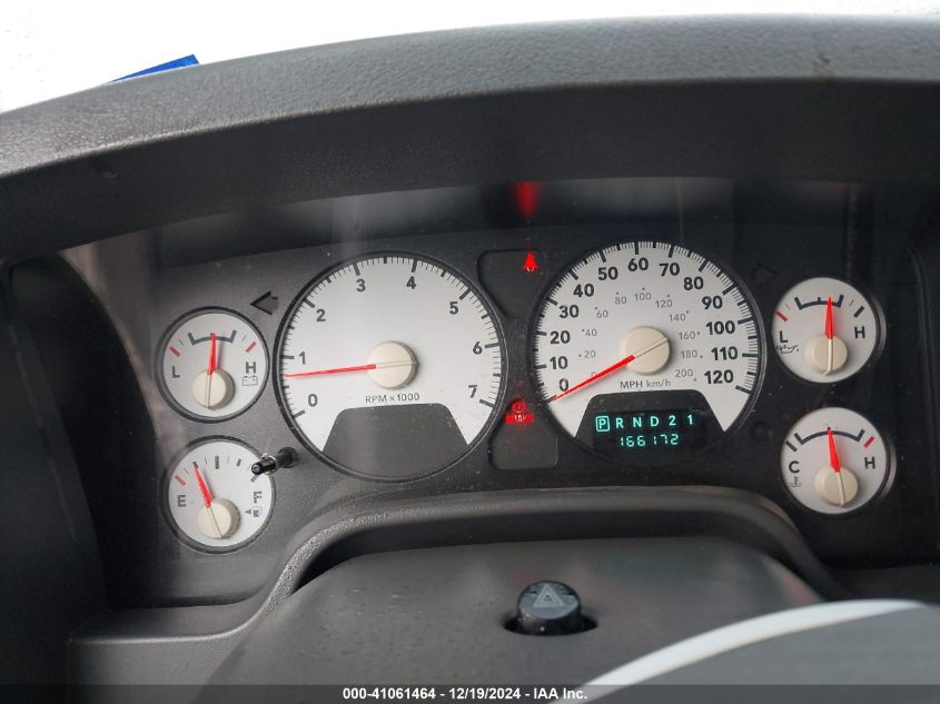 2007 Dodge Ram 1500 Slt VIN: 1D7HA18P47J565563 Lot: 41061464