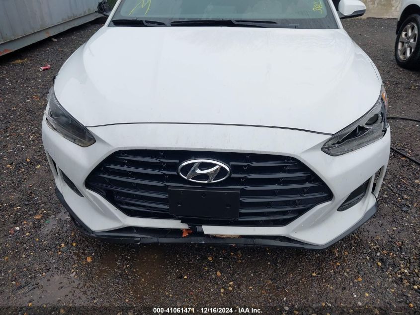 2021 Hyundai Veloster 2.0 VIN: KMHTG6AF8MU032722 Lot: 41061471