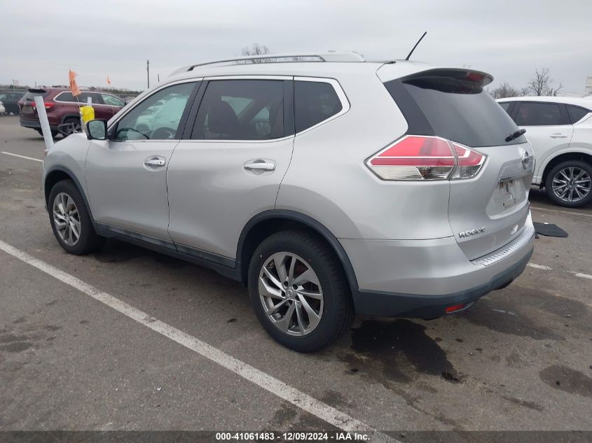 VIN 5N1AT2MV4EC865083 2014 Nissan Rogue, SL no.3