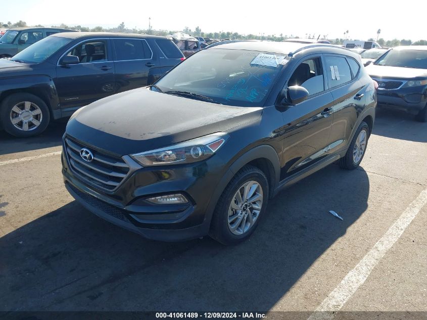 VIN KM8J33A49GU134213 2016 Hyundai Tucson, SE no.2