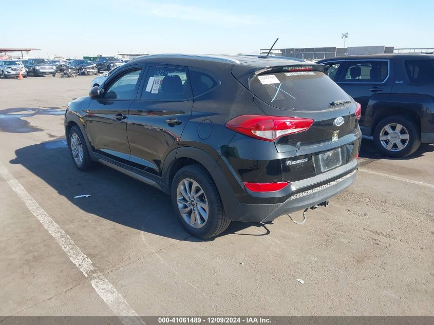 VIN KM8J33A49GU134213 2016 Hyundai Tucson, SE no.3