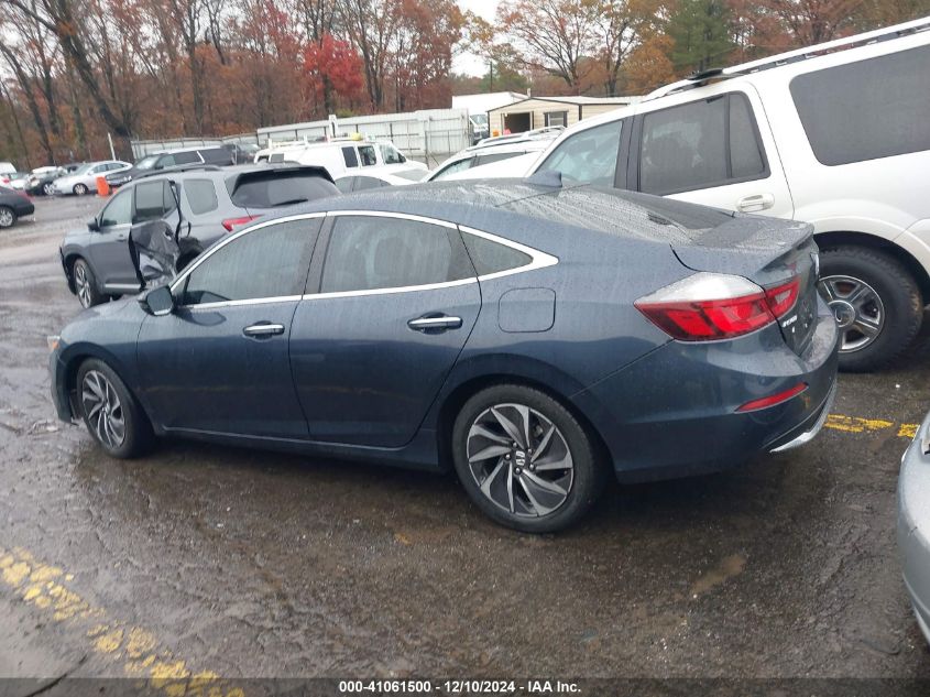 2019 Honda Insight Touring VIN: 19XZE4F93KE002504 Lot: 41061500