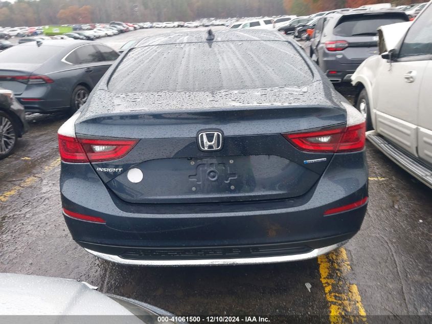 2019 Honda Insight Touring VIN: 19XZE4F93KE002504 Lot: 41061500