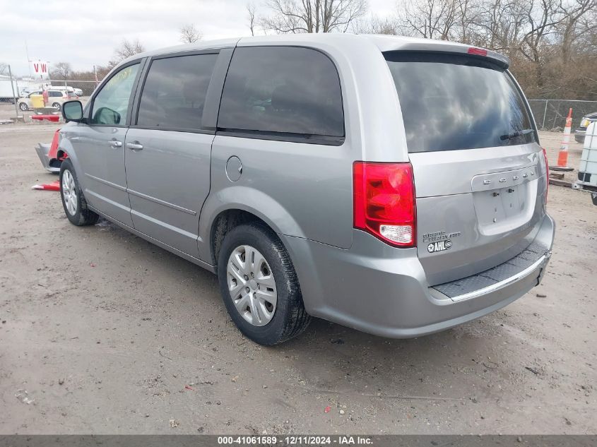 VIN 2C4RDGBG9ER354983 2014 Dodge Grand Caravan, SE no.3