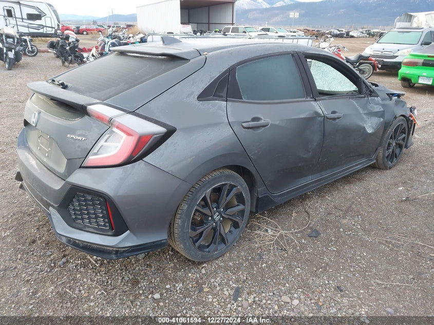 2019 HONDA CIVIC SPORT - SHHFK7G47KU219692