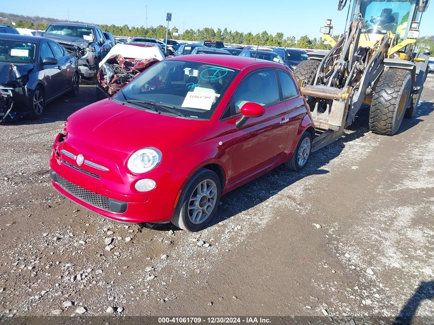 Vin: 3c3cffar0dt534866, lot: 41551675, fiat 500 pop 20132